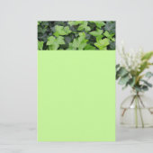 Papeterie Impression botanique verte Ivy (Debout devant)