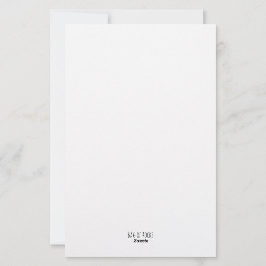 Papeterie Impression cristalline fixe (Dos)