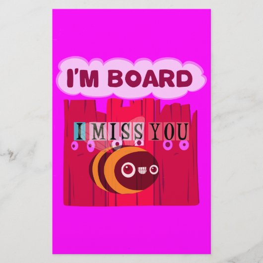 Papeterie Impression d'abeilles (Devant)