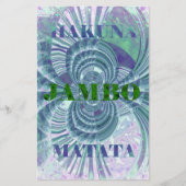 Papeterie Impression d'art Aurora Matata (Devant)