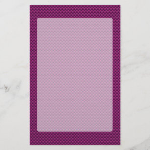 Papeterie Impression de fibre de carbone violet Fushia