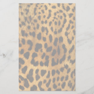 Papeterie Impression de fourrure Leopard