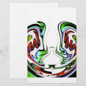 Papeterie Imprimer Hakuna Matata Whirl Art Extraordinaire (Devant / Derrière)