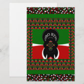 Papeterie Imprimerie d'art Jambo Kenya (Devant / Derrière)