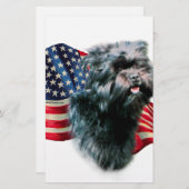 Papeterie Indicateur Affenpincher (Devant / Derrière)