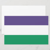 Papeterie Indicateur Suffragette (Devant / Derrière)