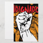 Papeterie Indignados (Devant / Derrière)