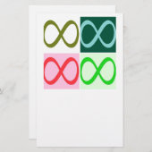 Papeterie Infinité et au-delà (Devant / Derrière)