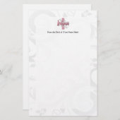 Papeterie Infirmière de la Croix-Rouge (Devant / Derrière)