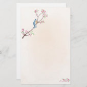 Papeterie Inséparables stationnaires (Devant / Derrière)