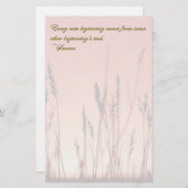 Papeterie Inspiration Silhouette du coucher de soleil (Devant / Derrière)