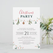 Papeterie Invitation du propriétaire d'entreprise du Noël (Debout devant)