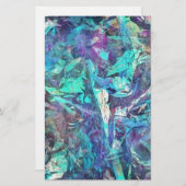 Papeterie iridescente (Devant / Derrière)