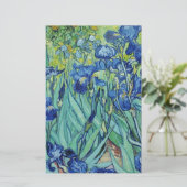 Papeterie Irises, Vincent van Gogh (Debout devant)