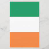 Papeterie Irlande National Flag, standard irlandais, bannièr (Dos)