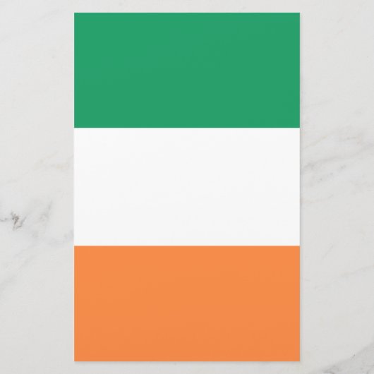 Papeterie Irlande National Flag, standard irlandais, bannièr (Dos)