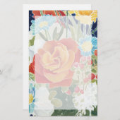 Papeterie IV floral de minuit (Devant / Derrière)