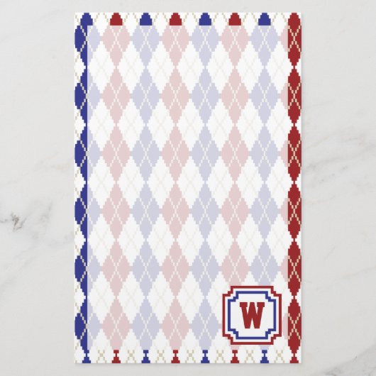 Papeterie Jacquard Americana (Devant)