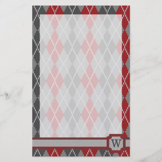 Papeterie Jacquard des cendres et des membres (Devant)