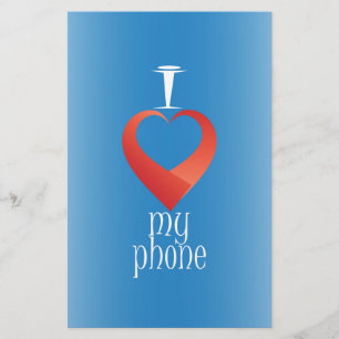 Papeterie J'adore mon téléphone