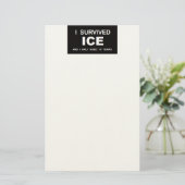 Papeterie J'ai survécu à ICE (Debout devant)