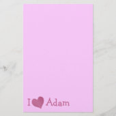 Papeterie J'aime Adam (Devant)