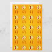 Papeterie J'aime Dieu Stationery Sun (Devant / Derrière)