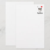 Papeterie J'aime Papillons (l'image) (Devant / Derrière)