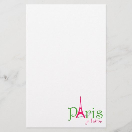 Papeterie J'aime Paris (Devant)