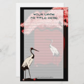 Papeterie japonaise (Devant / Derrière)