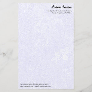 Papeterie Jardin - Bleu subtil