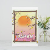 Papeterie Jardin de fleurs du Japon (Debout devant)