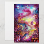 PAPETERIE JARDIN DES OMBRES PERDUES / ESCALIERS MYSTIQUES (Devant / Derrière)