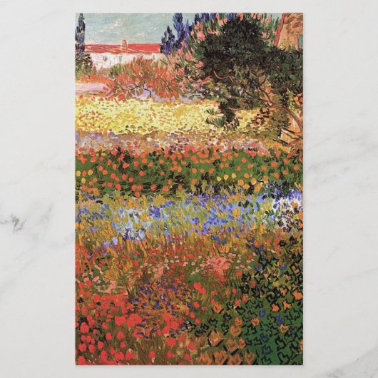 Papeterie Jardin fleuri, Vincent van Gogh (Devant)