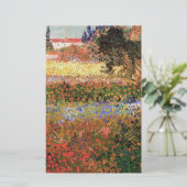 Papeterie Jardin fleuri, Vincent van Gogh (Debout devant)