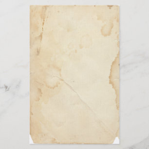 Papeterie jaunâtre et vintage