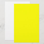 Papeterie jaune (Devant / Derrière)