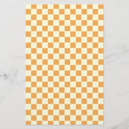 Papeterie jaune à carreaux (Devant)