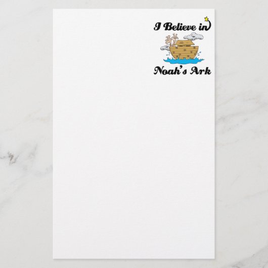 Papeterie je crois en noahs ark (Devant)