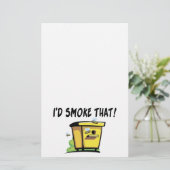 Papeterie Je fumerais cette ruche (Debout devant)