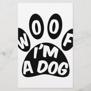 Papeterie Je suis un chien