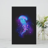 Papeterie Jellyfish éclatante couleur (Debout devant)