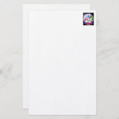 Papeterie Jésus-Christ Agneau De Dieu A Augmenté La Papeteri (Devant / Derrière)