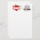 Papeterie Jésus M'Aime, C'est ce que je sais ... (Devant / Derrière)