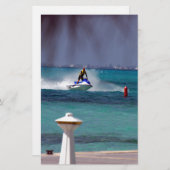 Papeterie Jet Ski Paradise (Devant / Derrière)