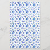 Papeterie Jeu de Fête des mariées Floral Méditerranéen Rose (Dos)