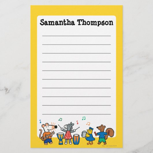 Papeterie Jeu de Maisy et d'amis dans la bande (Devant)