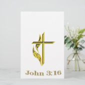 Papeterie John 3:16 (Debout devant)
