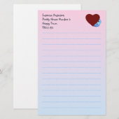 Papeterie Joli papier à lettres pour des enfants (Devant / Derrière)