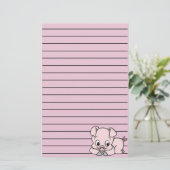 Papeterie Joli petit cochon (Debout devant)